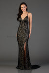 Scala 48977 Sequin Evening Dress - CYC Boutique