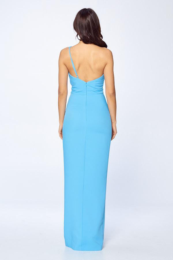One Shoulder Foldover Dress - CYC Boutique