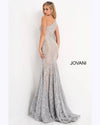 Jovani 00353 One Shoulder Lace Prom Dress