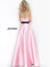 JOVANI 1799 Strapless Jumpsuit with Long Overskirt - CYC Boutique