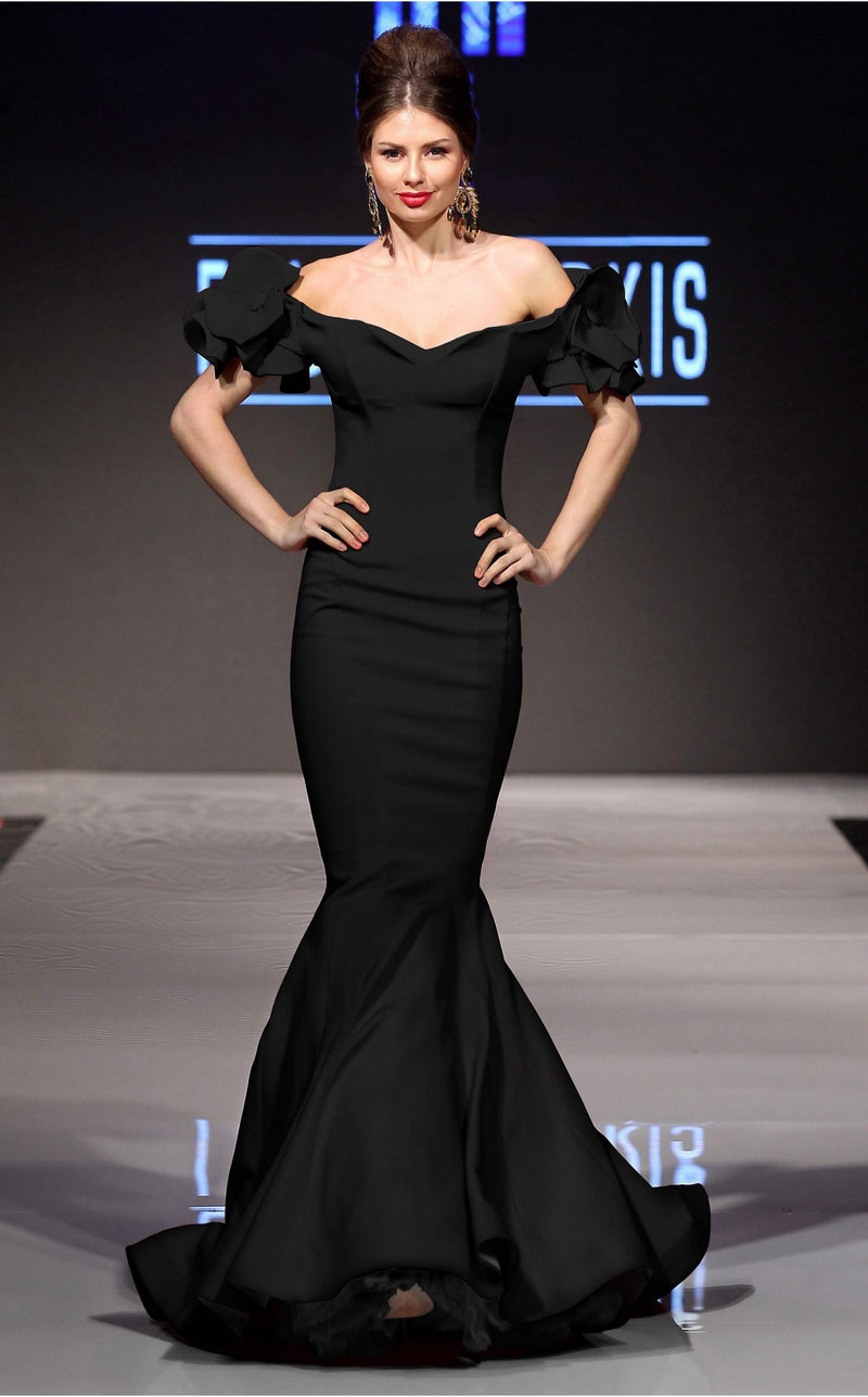 MNM Couture 2280 Off Shoulder Evening Dress - CYC Boutique