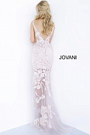 JOVANI 4084 High Slit Evening Dress