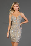 Scala 60055 Embellished Cocktail Dress - CYC Boutique