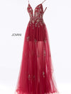 JOVANI 55621 Plunging Neckline Evening Dress - CYC Boutique