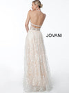 JOVANI 60938 Embellished Backless Bridal Gown 60938 - CYC Boutique