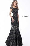JOVANI 62581 Off the Shoulder Mermaid Evening Dress - CYC Boutique