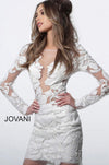 JOVANI 62811 Long Sleeve Fitted Dress - CYC Boutique