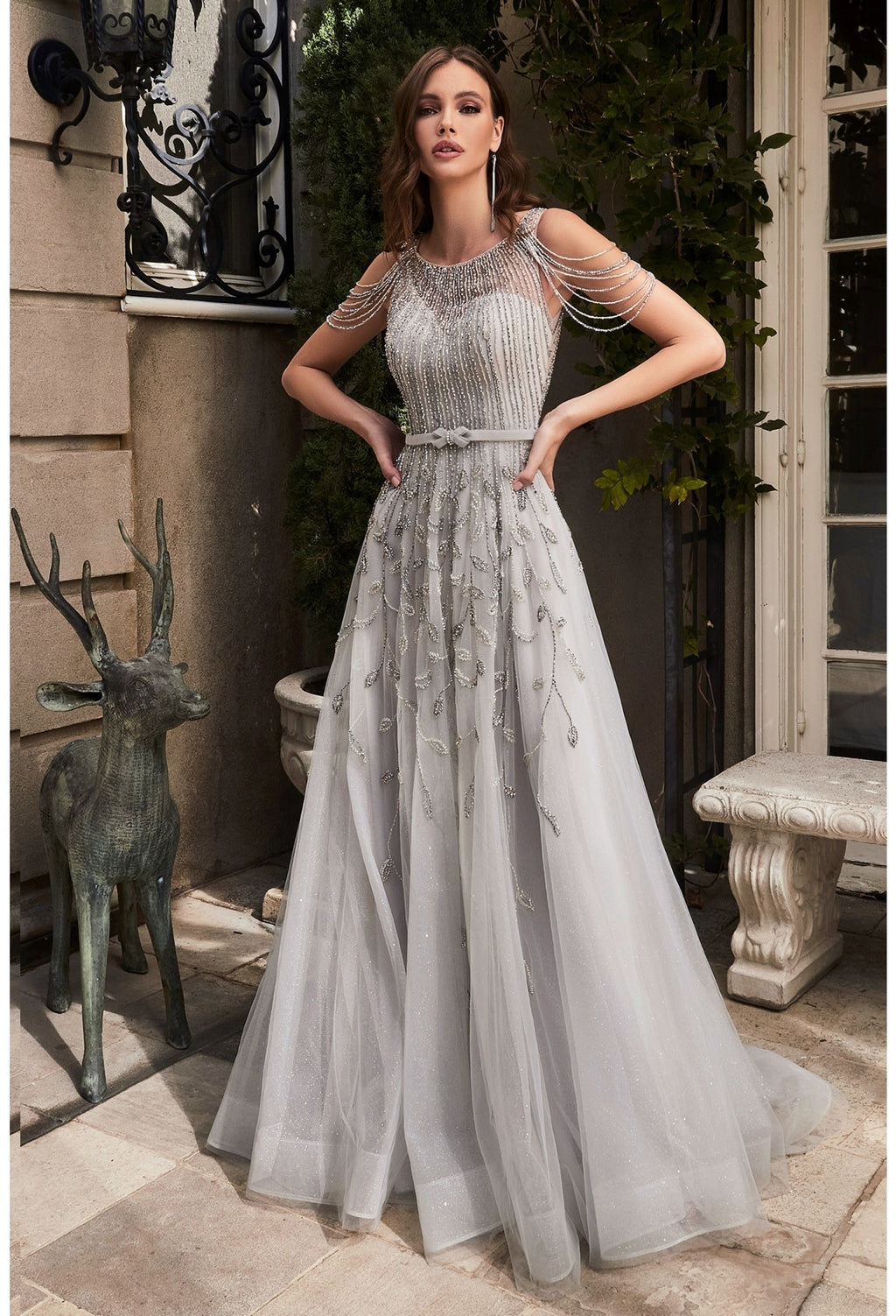 Cinderella Divine B710 Beaded Ball Gown
