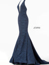 JOVANI 55414 Plunging Neck Evening Dress - CYC Boutique