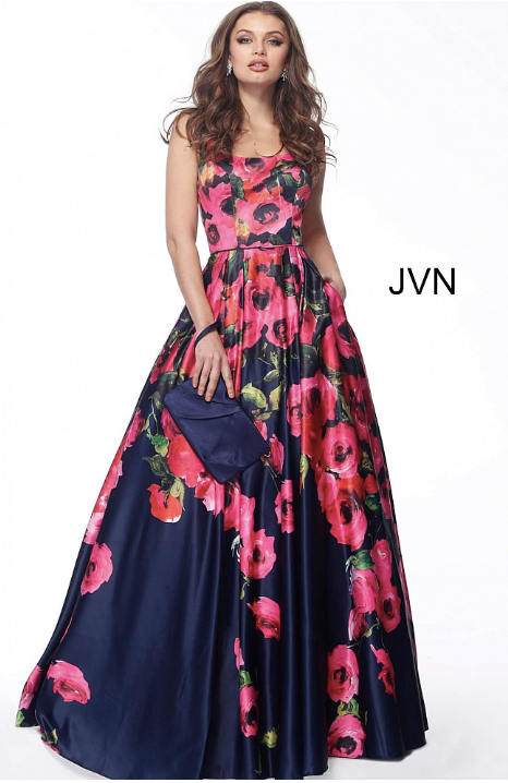 JOVANI JVN67128 Printed Ball Gown - CYC Boutique