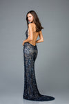 Scala 48977 Sequin Evening Dress - CYC Boutique