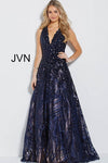 JOVANI JVN60641 Embellished V Neck Ballgown - CYC Boutique