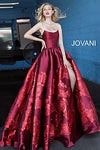 JOVANI 02038 Strapless Formal Evening Dress