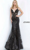 Jovani 3675 Spaghetti Straps Embellished Dress