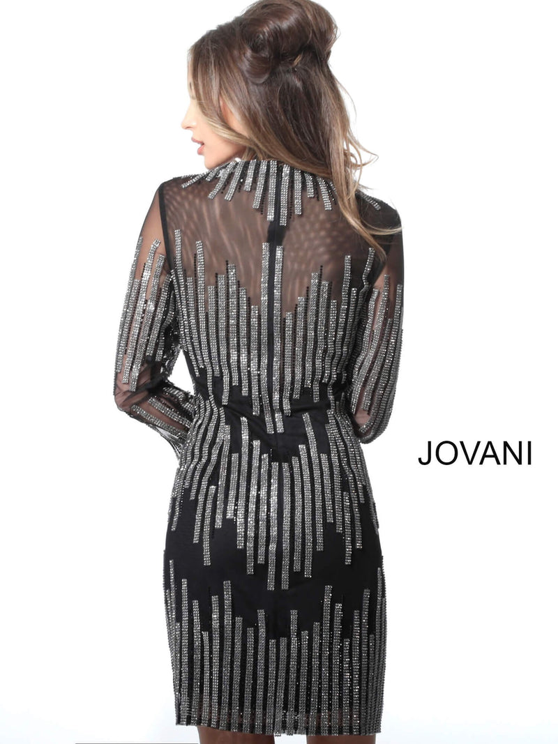 JOVANI 3964 Embellished Cocktail Dress - CYC Boutique