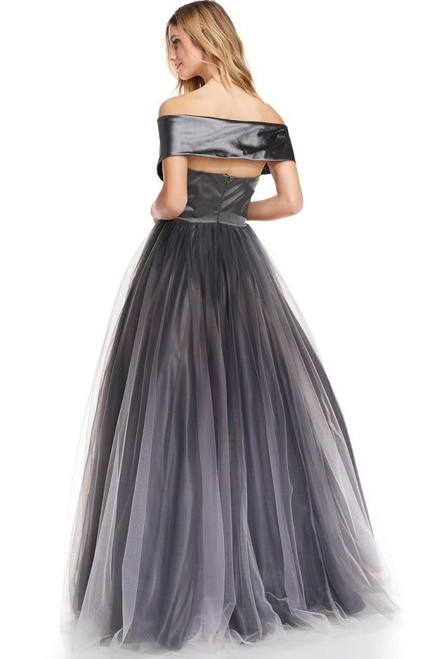 Off Shoulder Tulle Ballgown - CYC Boutique