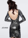 JOVANI 3478 Long Sleeve Short Dress - CYC Boutique