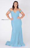 MNM Couture L0044 V-Neck Mermaid Evening Gown - CYC Boutique