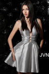 JOVANI JVN62950 Open Back Fit and Flare Dress - CYC Boutique