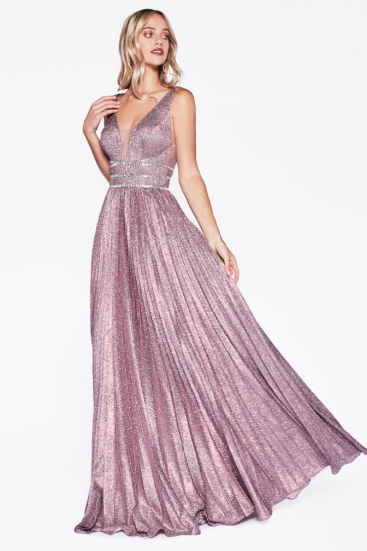 Cinderella Divine CM9061 A-Line Evening Dress - CYC Boutique