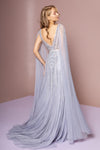 GLS by Gloria GL2699 Embellished V-Neck Evening Dress - CYC Boutique