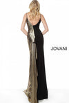 JOVANI 5700 Ruched Spaghetti Straps Evening Dress - CYC Boutique