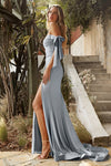 Cinderella Divine CD943 Curve Fitted Evening Dress