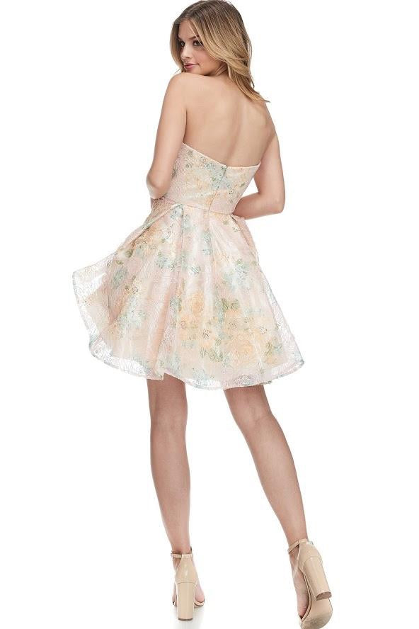 Strapless Sweetheart Neckline Cocktail Dress - CYC Boutique