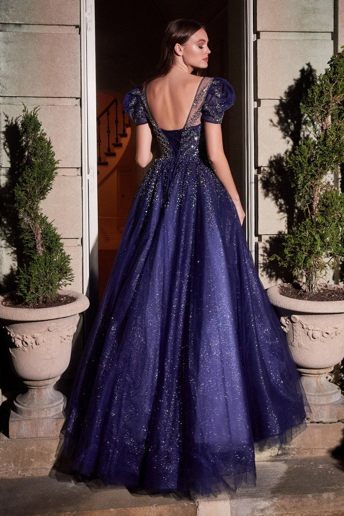 Cinderella Divine B702 Layered Tulle Ball Gown