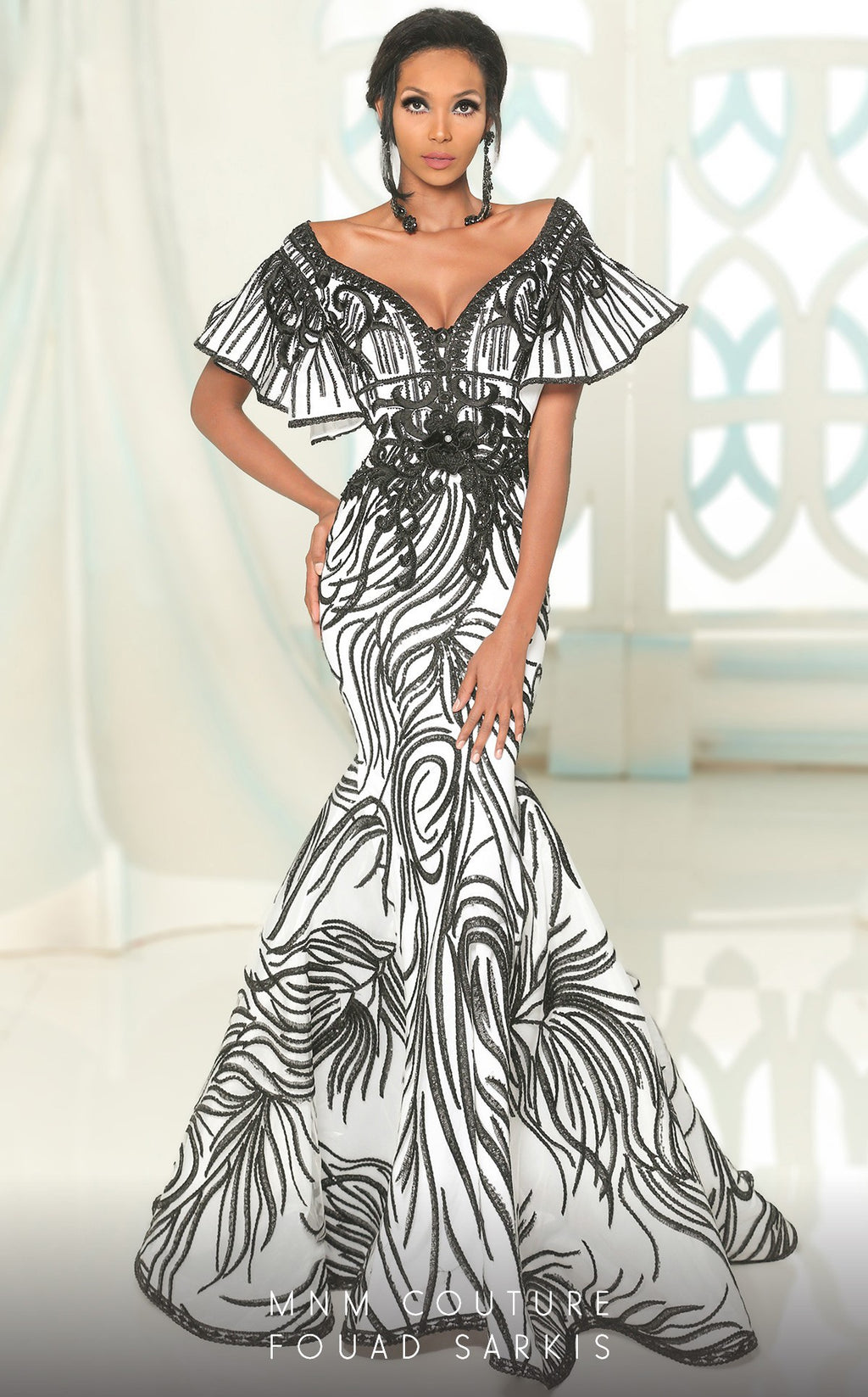 MNM Couture Fouad Sarkis 2529 Evening Dress - CYC Boutique