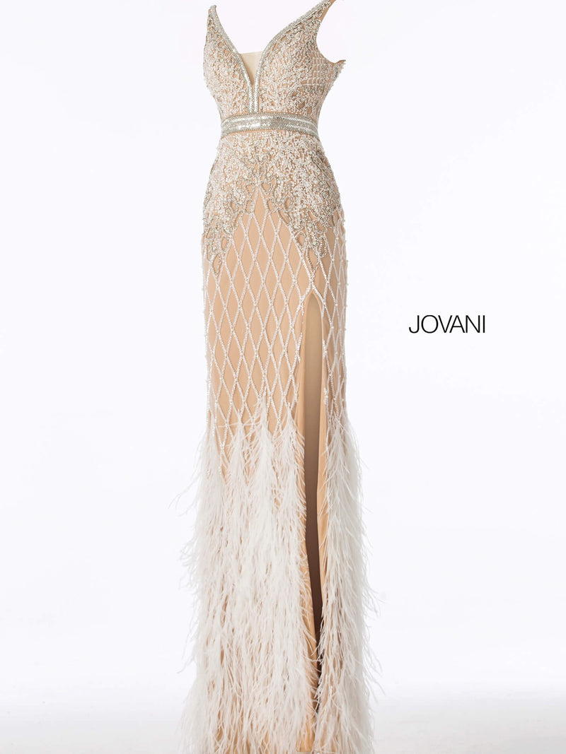 JOVANI 55796 Embellished Evening Dress - CYC Boutique