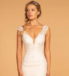 GLS by Gloria 2595 Embroidery Embellished Mesh Wedding Gown - CYC Boutique