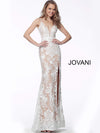 JOVANI 63754 Lace Evening Dress - CYC Boutique