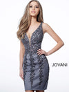 JOVANI 2530 Embellished Sleeveless Cocktail Dress - CYC Boutique