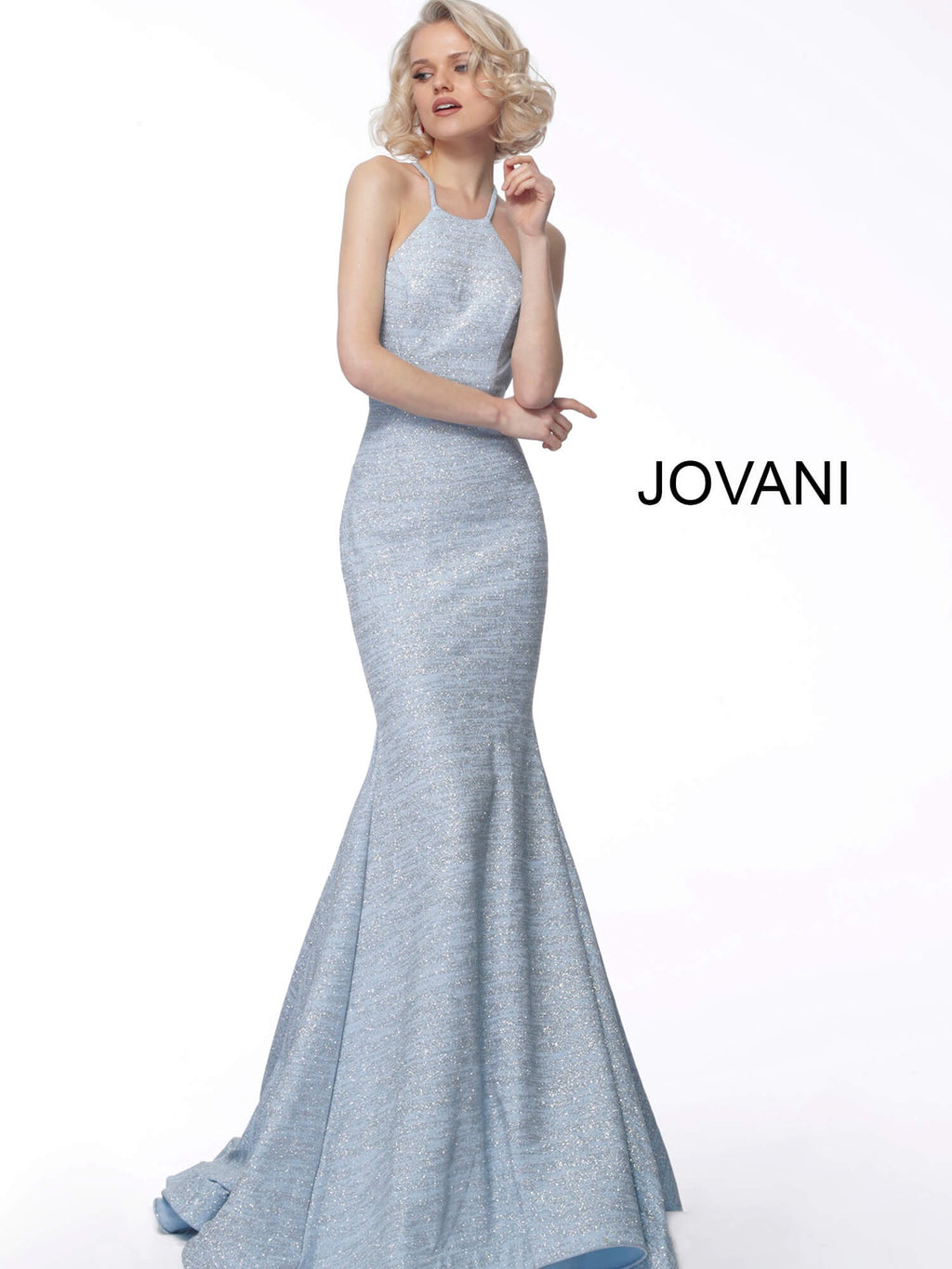 JOVANI 65416 Backless Evening Dress - CYC Boutique
