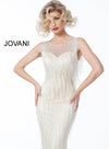 JOVANI 62678 Sleeveless Fringe Evening Dress - CYC Boutique