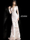 JOVANI 60285 Sequin Embellished Long Sleeve Evening Dress - CYC Boutique