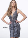 JOVANI 2530 Embellished Sleeveless Cocktail Dress - CYC Boutique