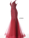 JOVANI 63700 Beaded Mermaid Evening Dress - CYC Boutique