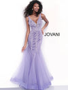 JOVANI 63700 Beaded Mermaid Evening Dress - CYC Boutique