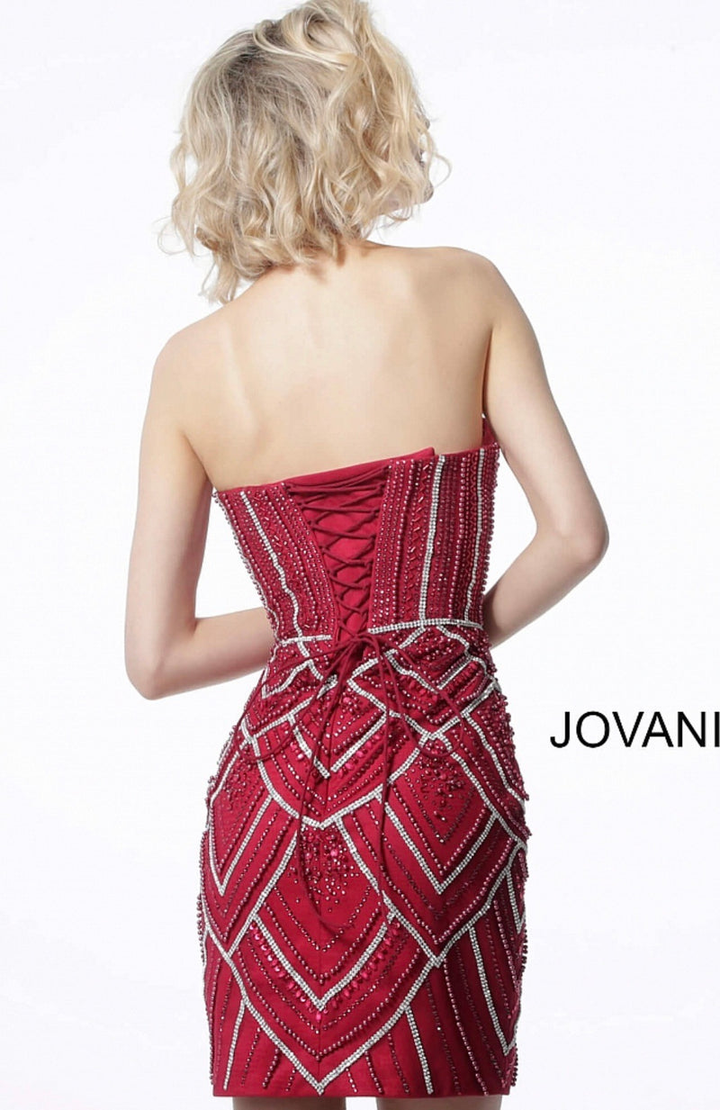 JOVANI 2394 Strapless Corset Dress - CYC Boutique