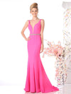 Cinderella Divine P107 Fitted Mermaid Evening Dress - CYC Boutique