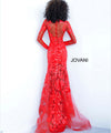 JOVANI 60285 Sequin Embellished Long Sleeve Evening Dress - CYC Boutique