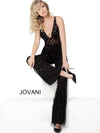 JOVANI 65330 Embellished Jumpsuit, Size 0 - CYC Boutique