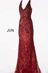 JOVANI JVN66261 Embellished Open Back Evening Dress - CYC Boutique