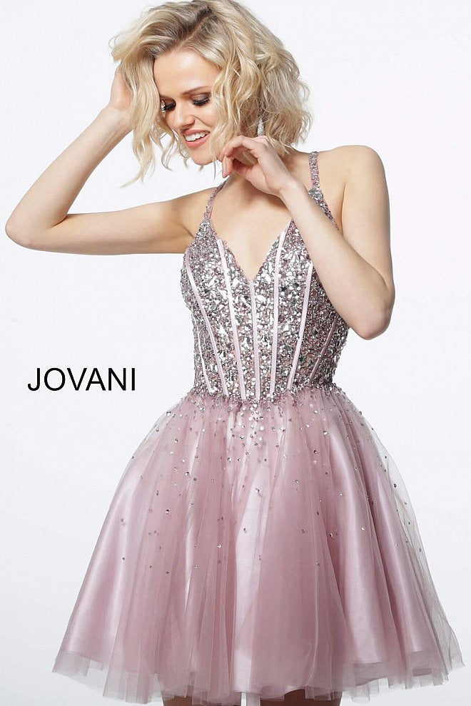 JOVANI 3627 Embellished Fit and Flare Dress - CYC Boutique