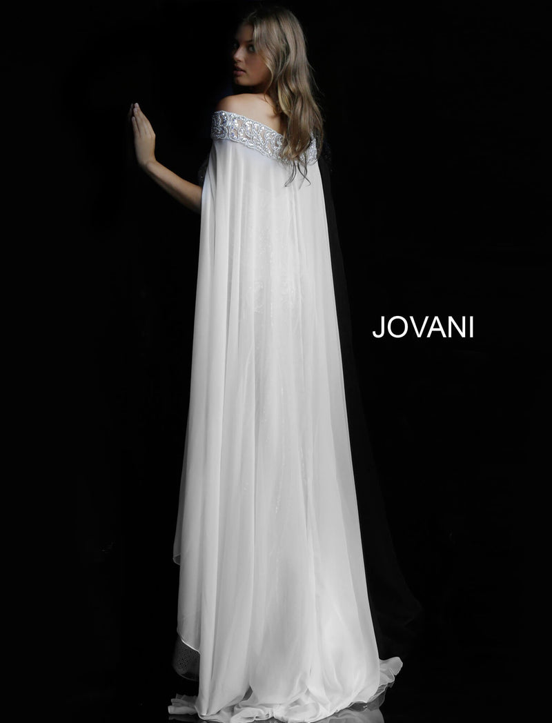 JOVANI 45566 Off Shoulder Evening Dress - CYC Boutique