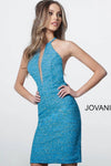 JOVANI 1202 Glitter Cocktail Dress - CYC Boutique