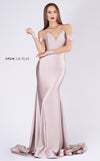 MNM Couture L0044 V-Neck Mermaid Evening Gown - CYC Boutique