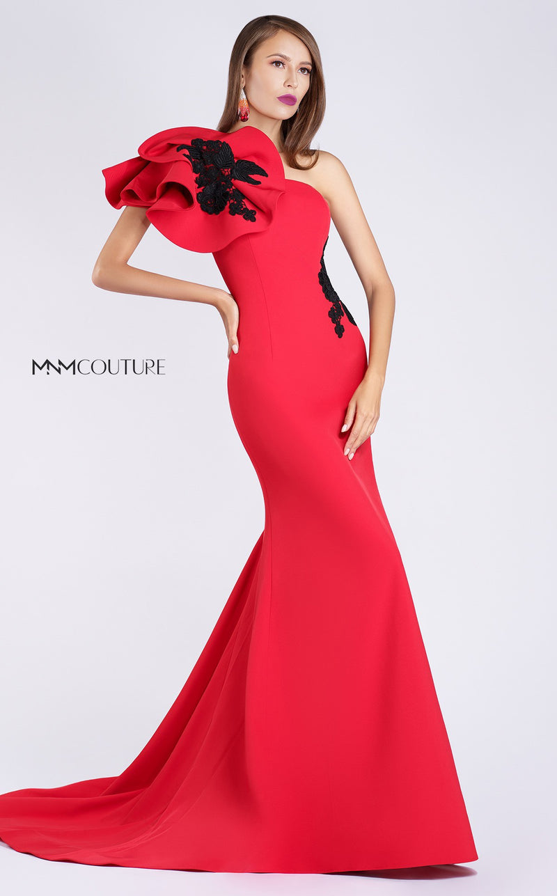 MNM Couture M0042 One Shoulder Evening Dress - CYC Boutique